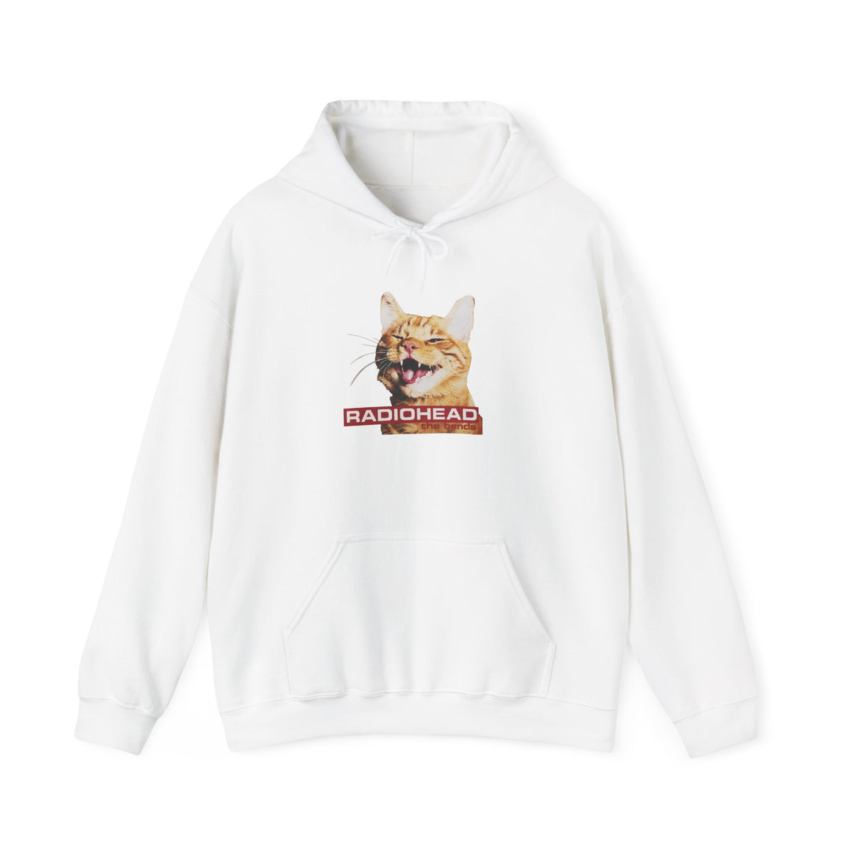 Radiohead Laughing Cat Vintage Hoodie Reprint
