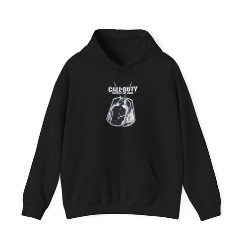 Call of Duty World at War Dog Tag Vintage Hoodie Reprint