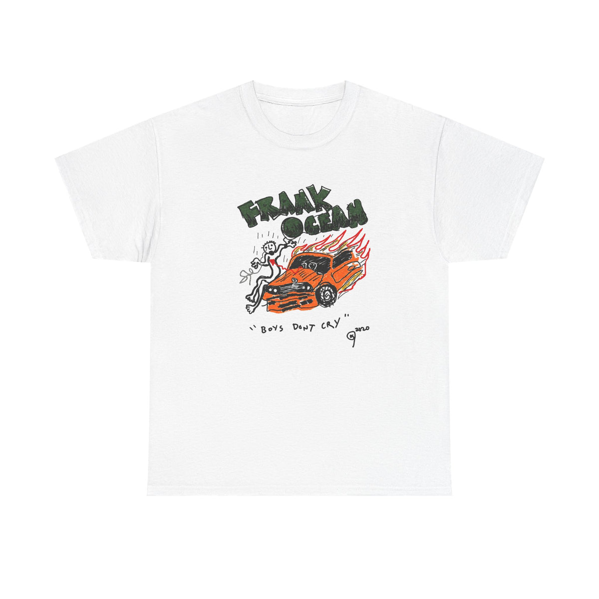 Frank Ocean 'Boys Don't Cry' Vintage T-Shirt Reprint