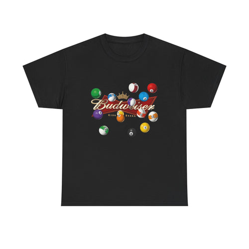 Budweiser Pool Balls Vintage T-Shirt Reprint