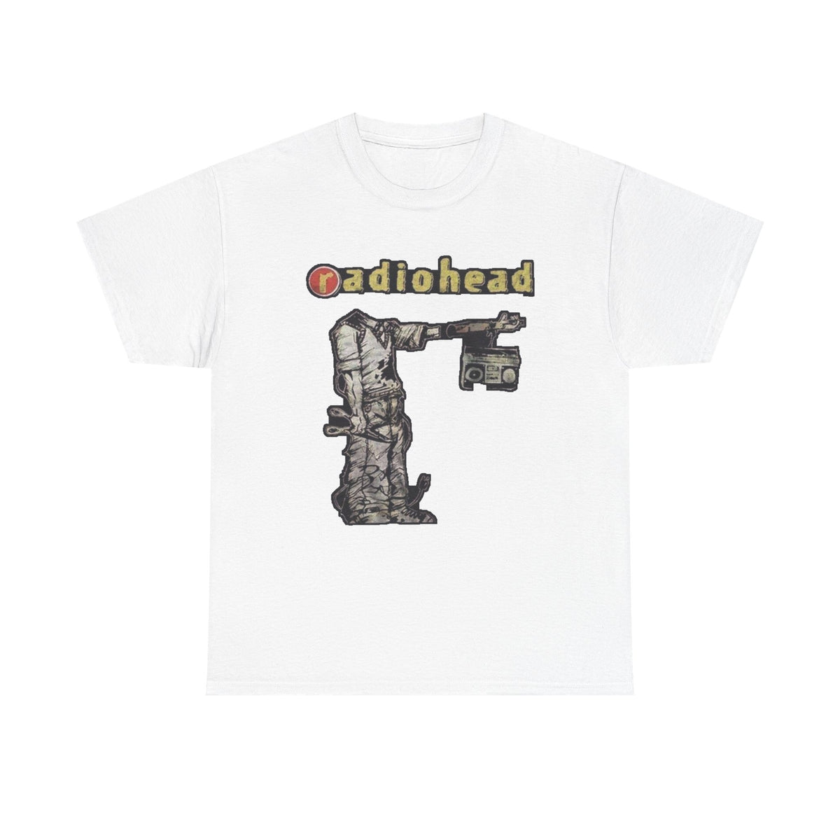 Radiohead Boombox Graphic T-Shirt