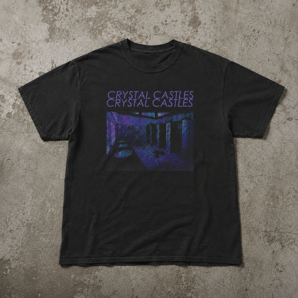 Crystal Castles Vintage T-Shirt Reprint