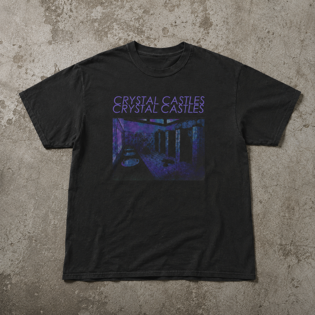 Crystal Castles Vintage T-Shirt Reprint