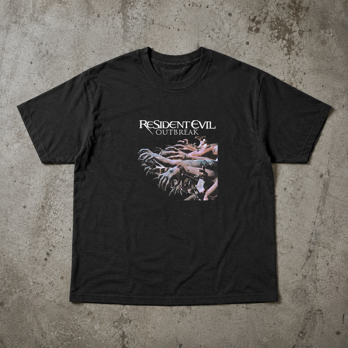 Resident Evil Outbreak Vintage T-Shirt Reprint