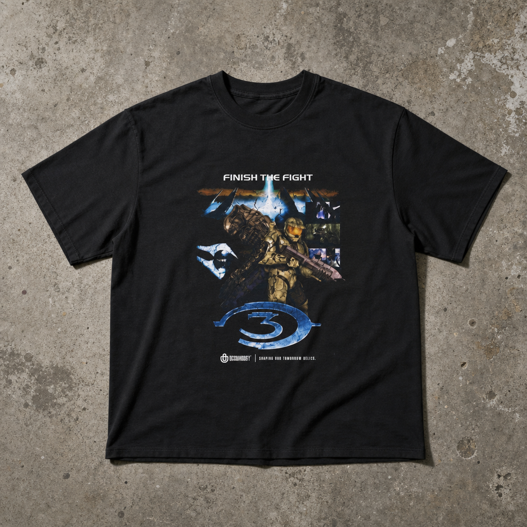 Halo 3 Vintage T-Shirt Reprint