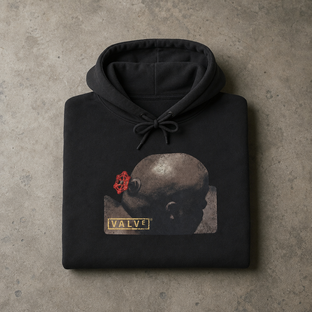 Valve Logo Vintage Hoodie Reprint