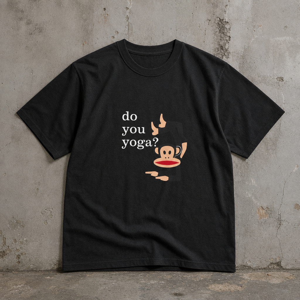 Do You Yoga Paul Frank Vintage T-Shirt Reprint
