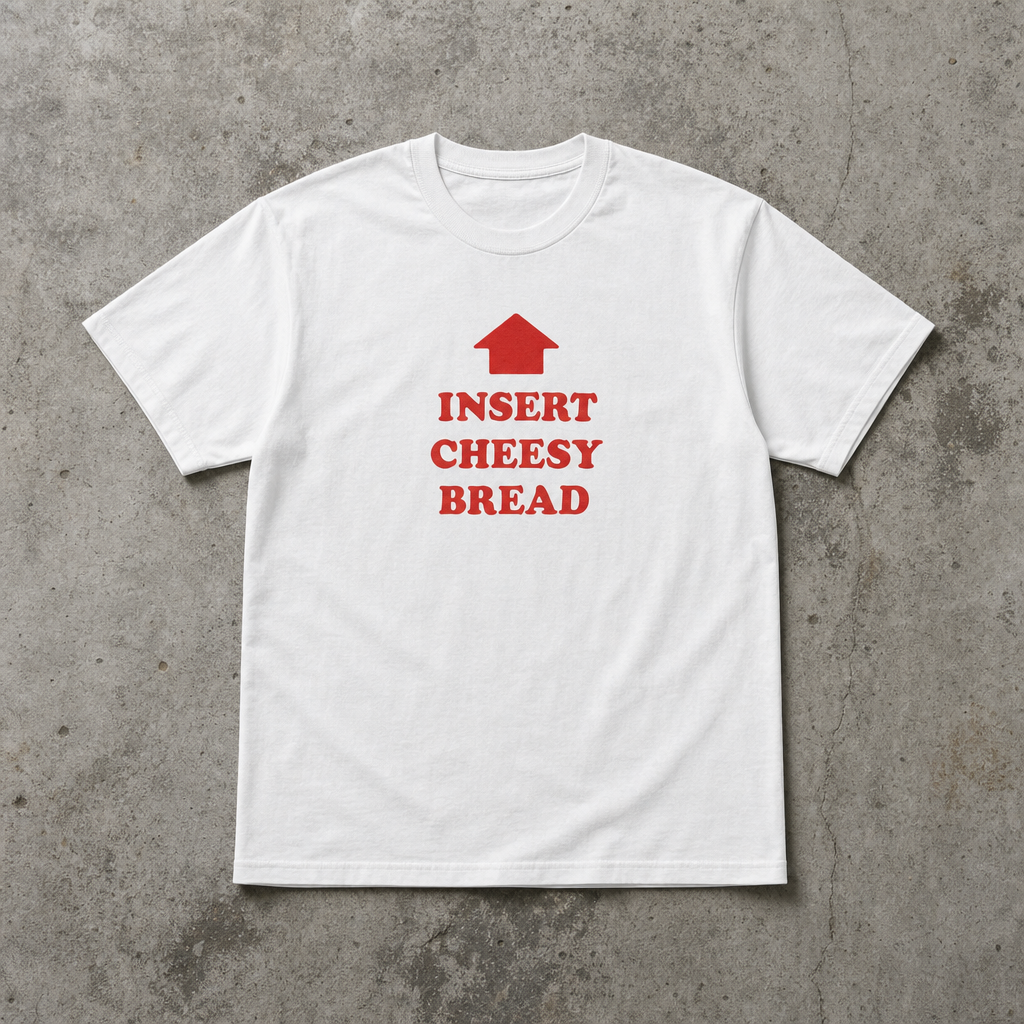 Insert Cheesy Bread T-Shirt