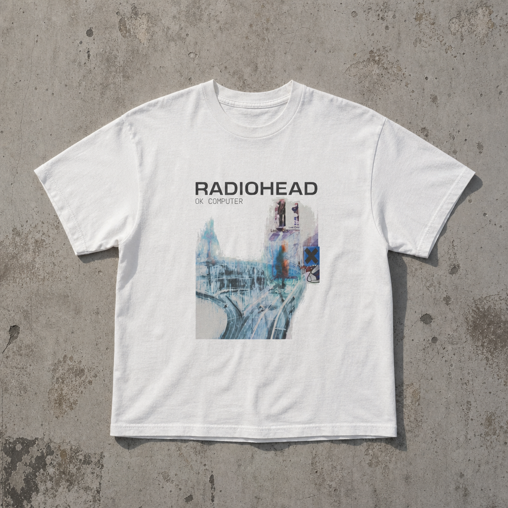 Radiohead OK Computer Vintage T-Shirt Reprint