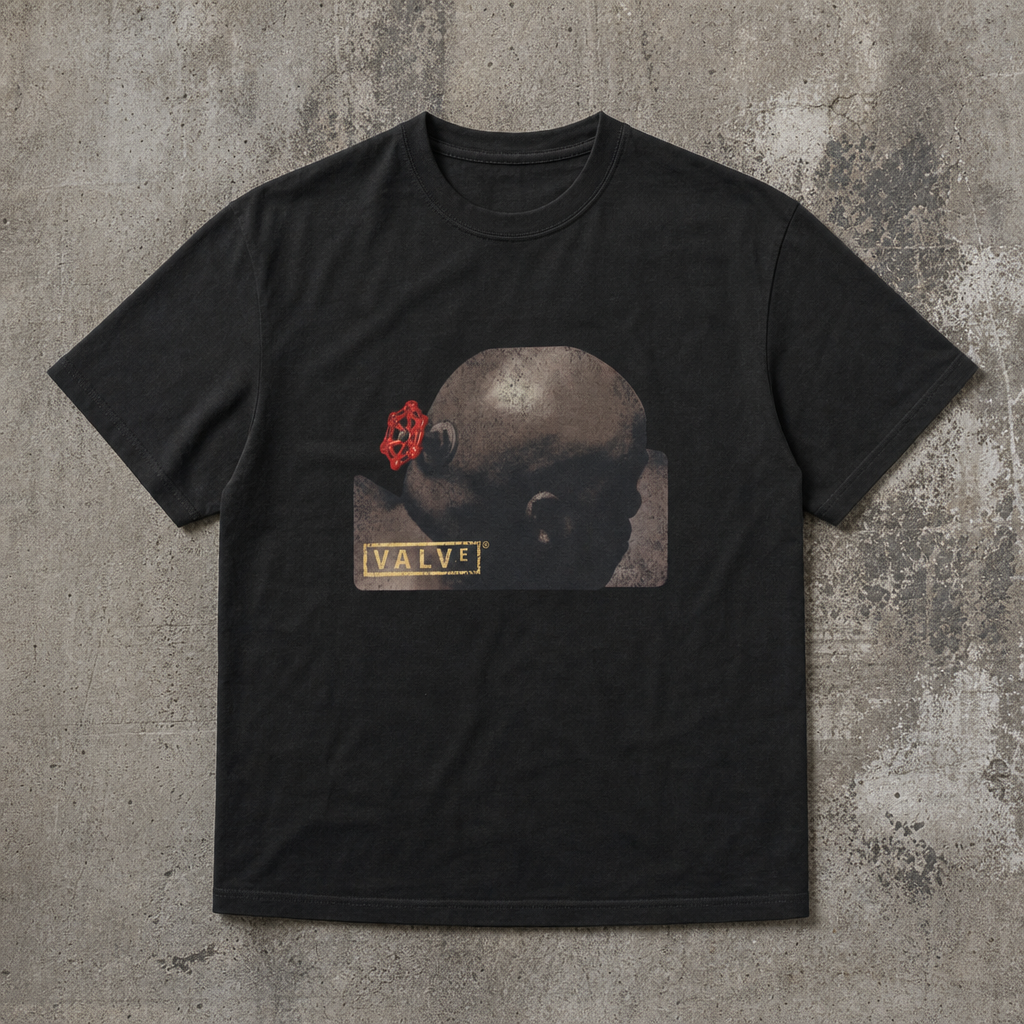 Valve Logo Vintage T-Shirt Reprint