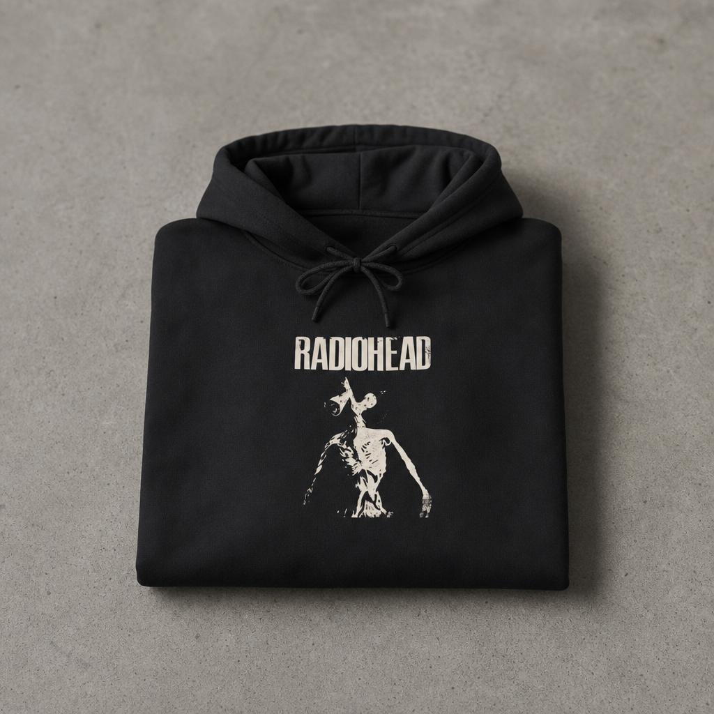 Radiohead Sirenhead Vintage Hoodie Reprint