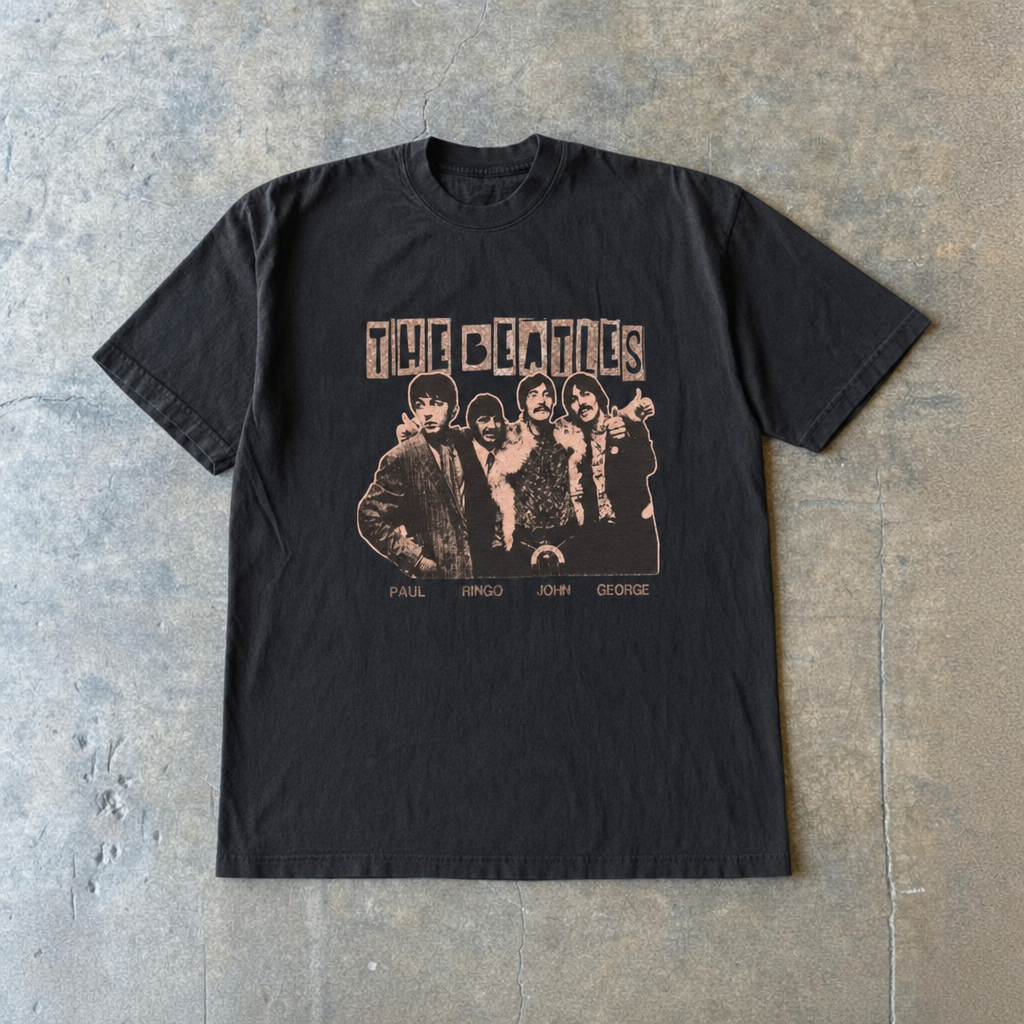 The Beatles Vintage T-Shirt Reprint
