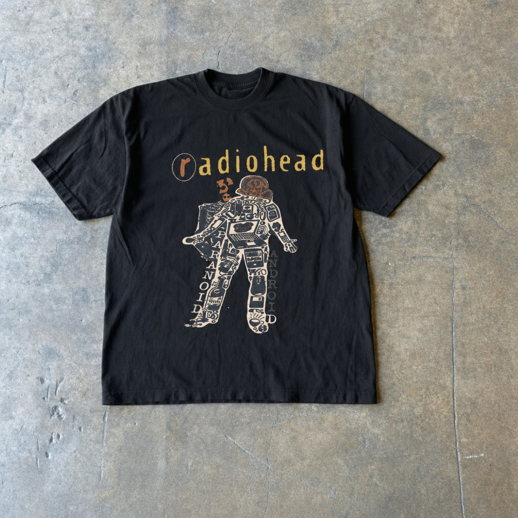 Radiohead Astronaut Vintage T-Shirt Reprint