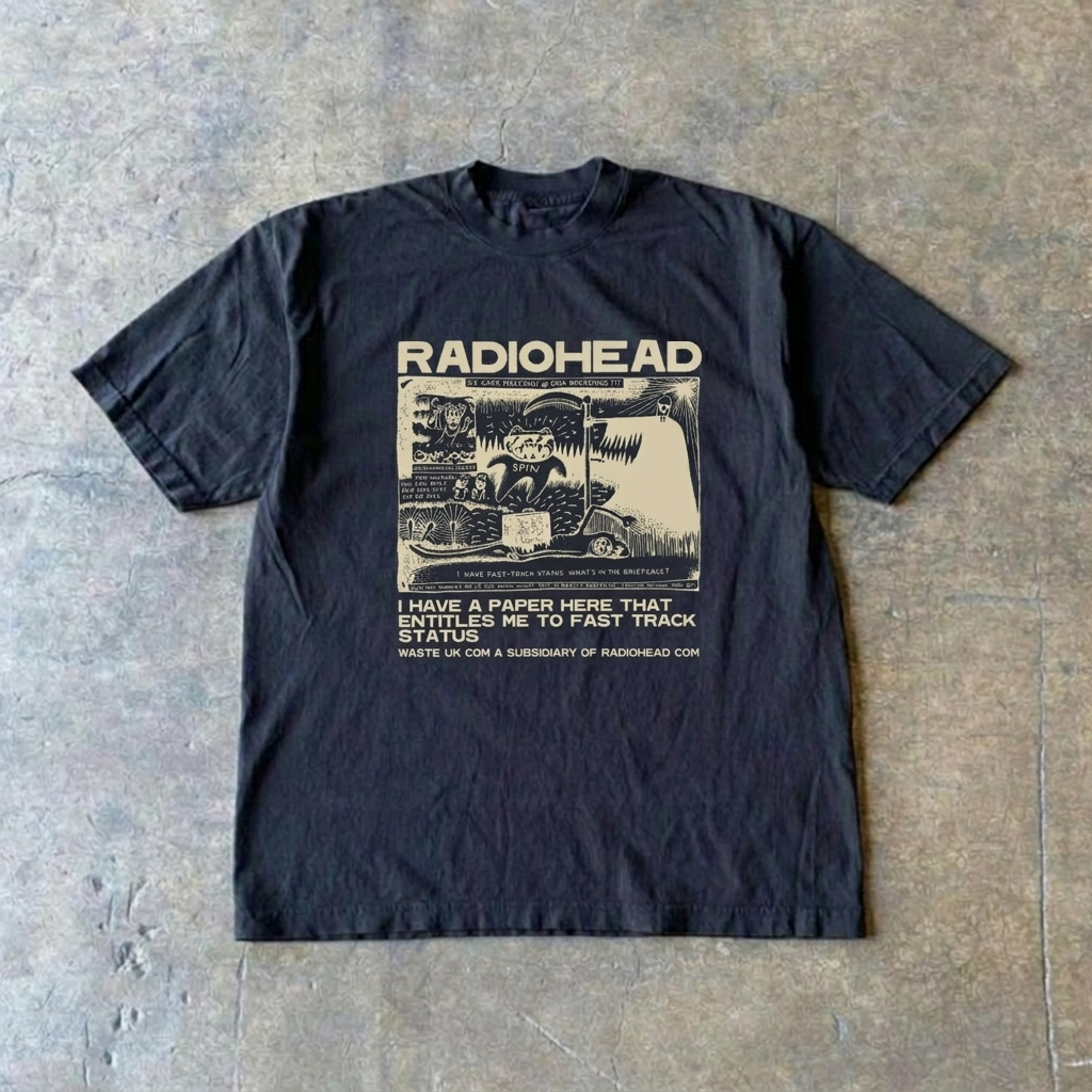 Radiohead Vintage Band Tee