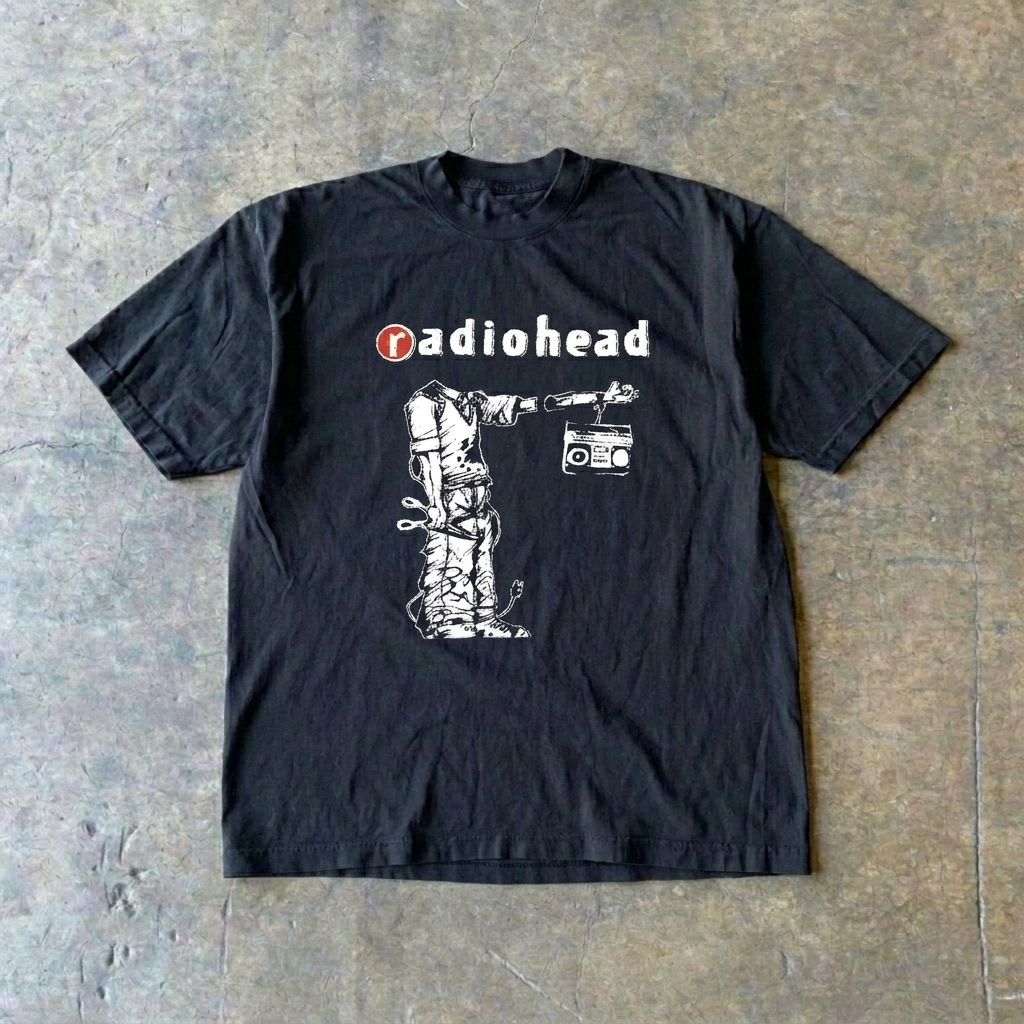 Radiohead Boombox Graphic T-Shirt