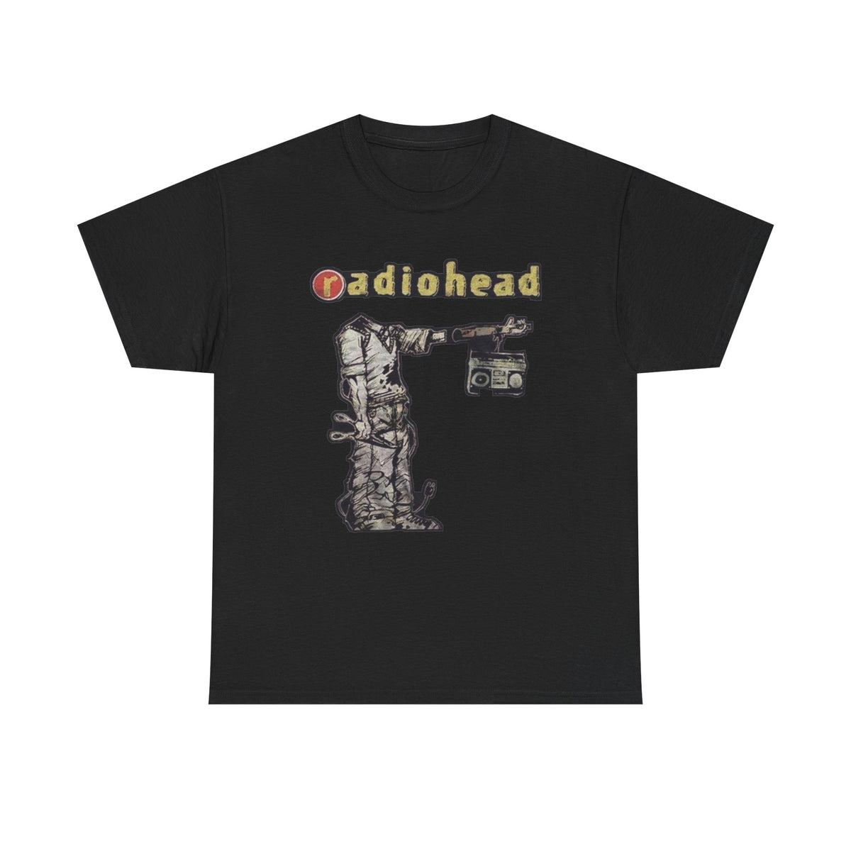 Radiohead Boombox Graphic T-Shirt