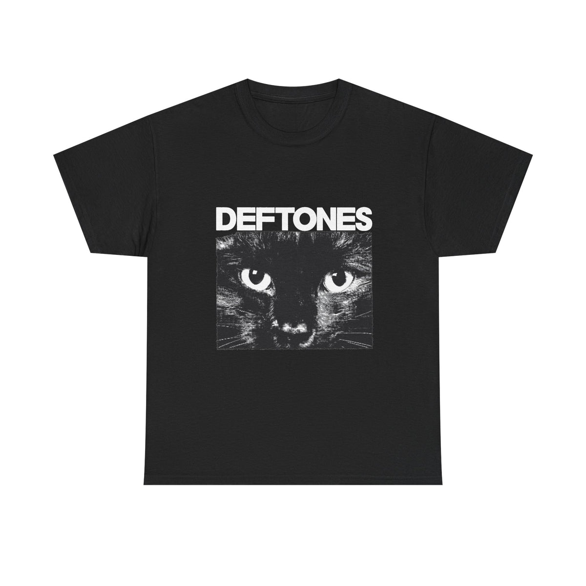 Deftones Cat Face Vintage T-Shirt Reprint