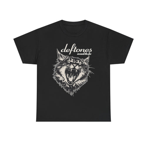 Deftones Around the Fur Vintage Cat Graphic Tee